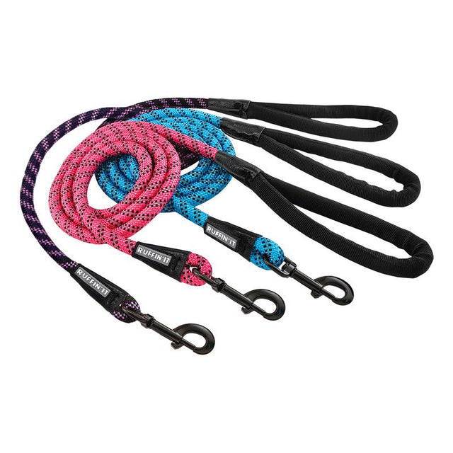 LEASH DOG BRAID NYLN 6'
