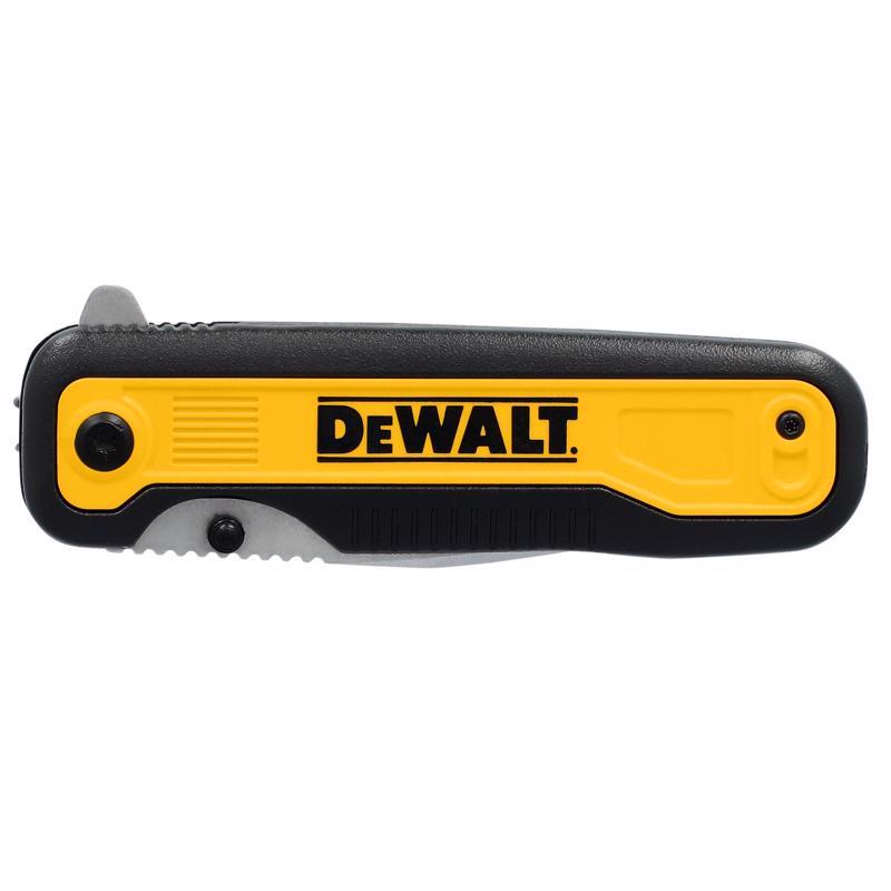 DEWALT Black/Yellow 7Cr Stainless Steel 7.8 in. Pocket Knife