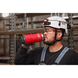 Milwaukee Packout 24 oz Red BPA Free Bottle with Chug Cap