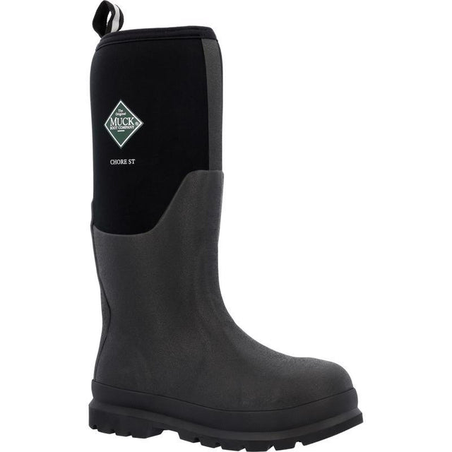 SFTY TOE BOOTS RUBBR 8US
