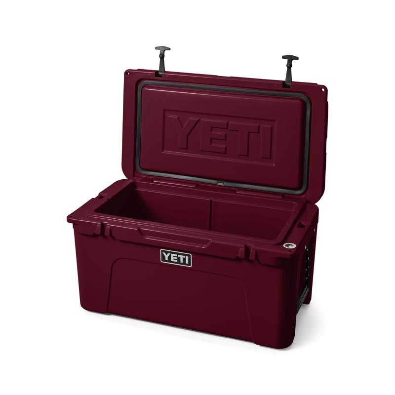 YETI Tundra 65 Wild Vine Red 77 cans Hard Cooler