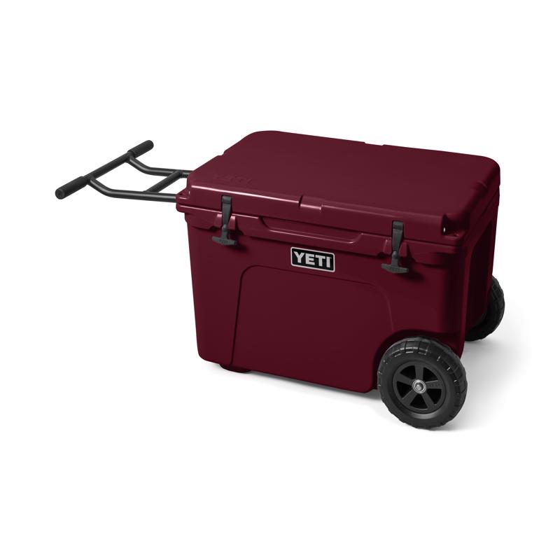 YETI Tundra Haul Wild Vine Red 82 can Hard Cooler