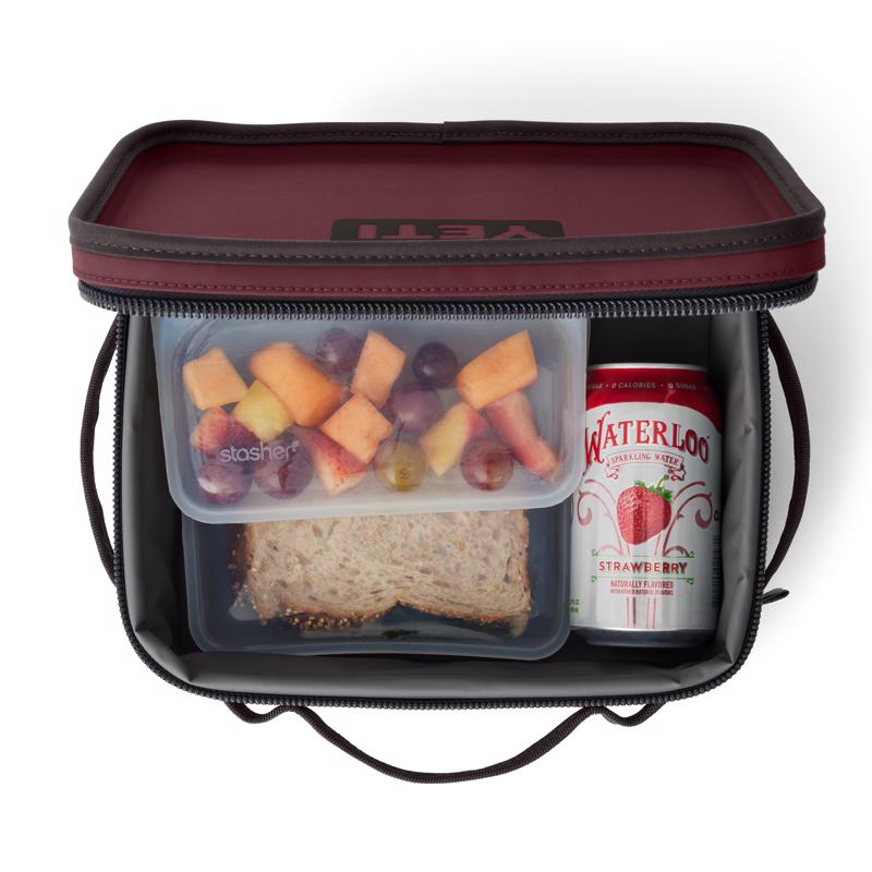 YETI Daytrip Lunch Box Wild Vine Red 5 can Lunch Box Cooler