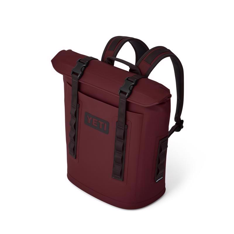 YETI Hopper M12 Wild Vine Red 20 can Backpack Cooler