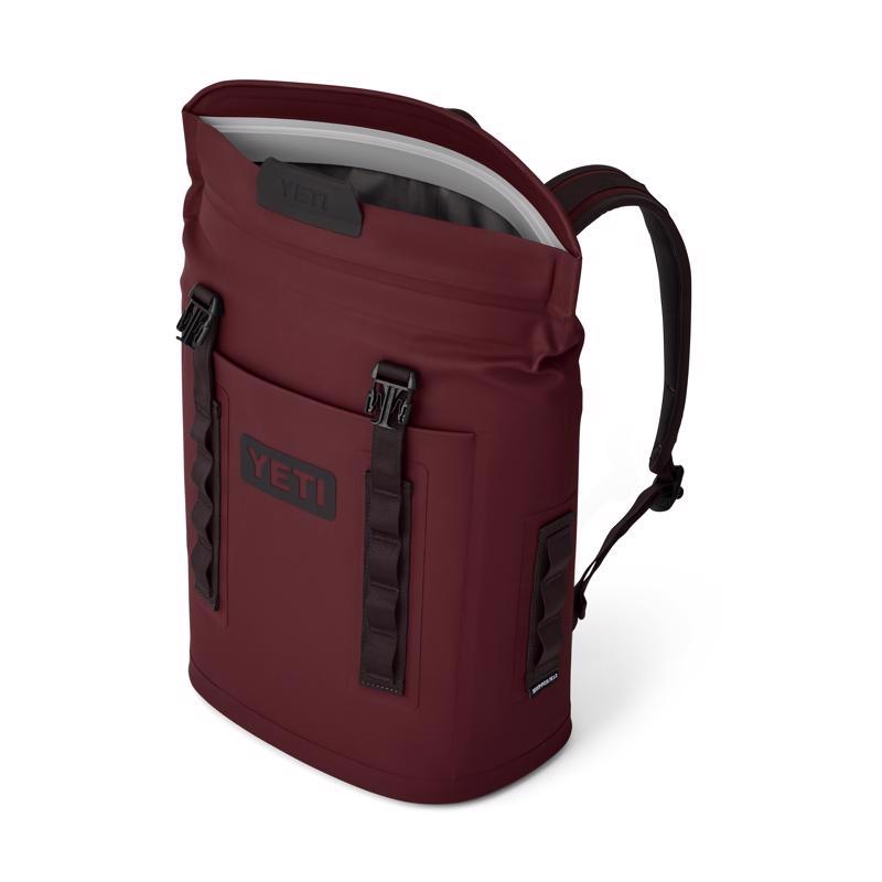 YETI Hopper M12 Wild Vine Red 20 can Backpack Cooler