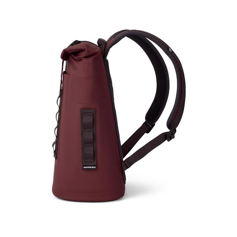 YETI Hopper M12 Wild Vine Red 20 can Backpack Cooler