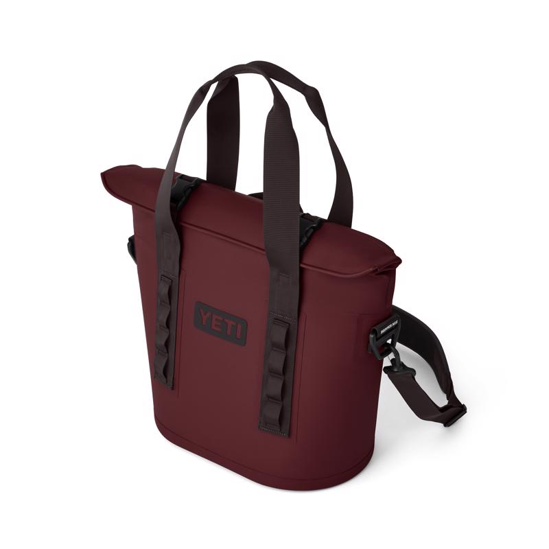 YETI Hopper M15 Wild Vine Red 32 can Cooler Tote