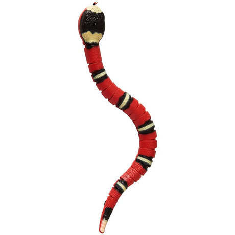 Spot Multicolored Rubber/Plastic Wigglin' Snake Cat Toy 15 1 pk