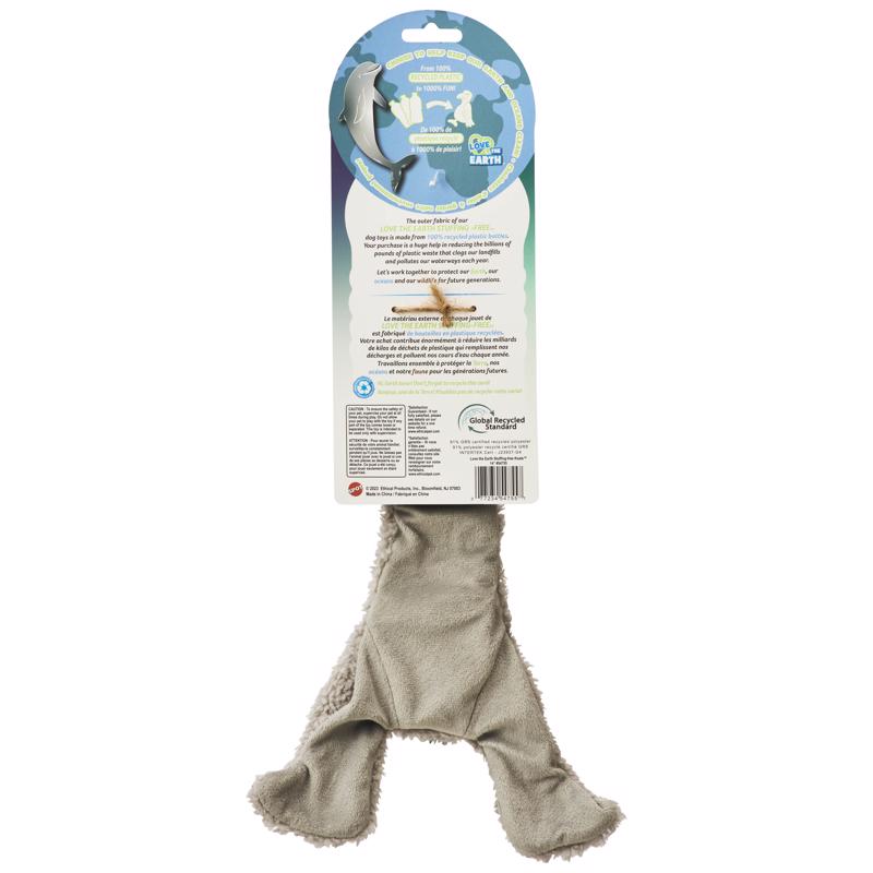 Spot Love the Earth White Plush Koala Stuffing Free Dog Toy 1 pk