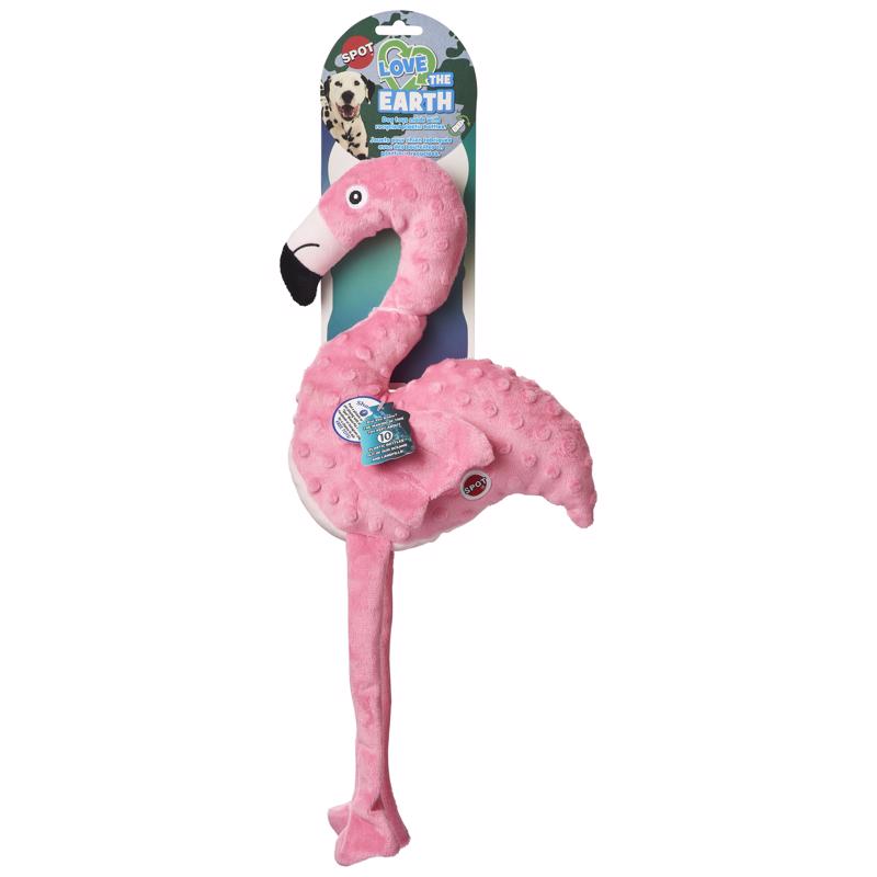 Spot Assorted Plush Birds Squeak Dog Toy Large 1 pk