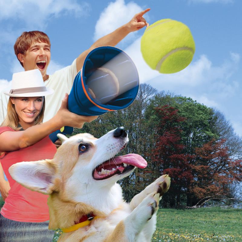 Spot Launch & Fetch Blue Ball Launcher Mini 1 pk