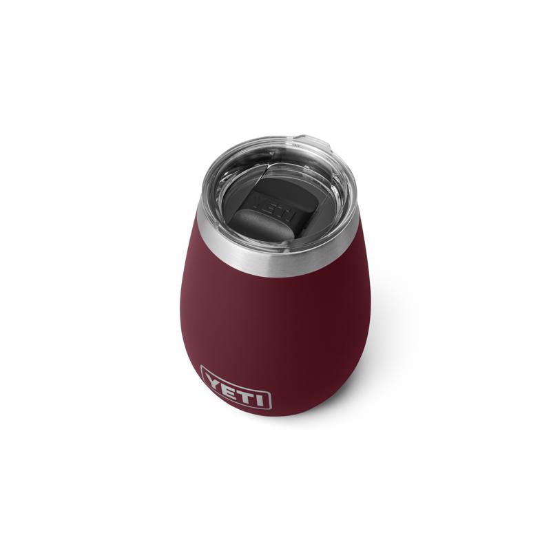 YETI Rambler 10 oz Wild Vine Red BPA Free Wine Tumbler with MagSlider Lid