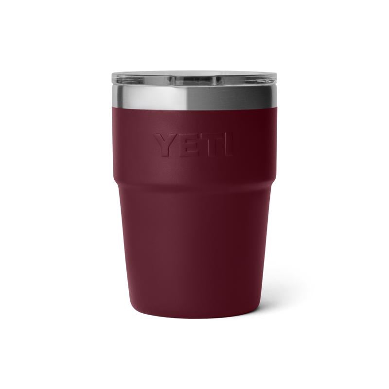 YETI Rambler 16 oz Wild Vine Red BPA Free Vacuum Insulated Tumbler