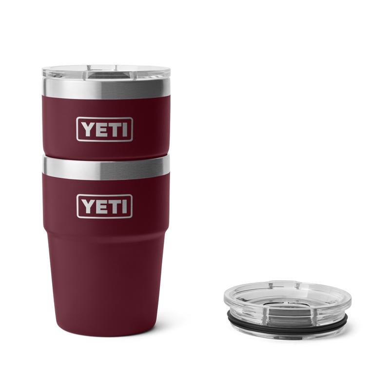 YETI Rambler 16 oz Wild Vine Red BPA Free Vacuum Insulated Tumbler