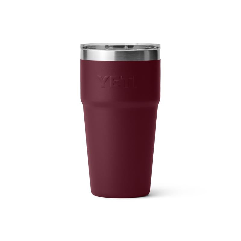 YETI Rambler 20 oz Wild Vine Red BPA Free Vacuum Insulated Tumbler