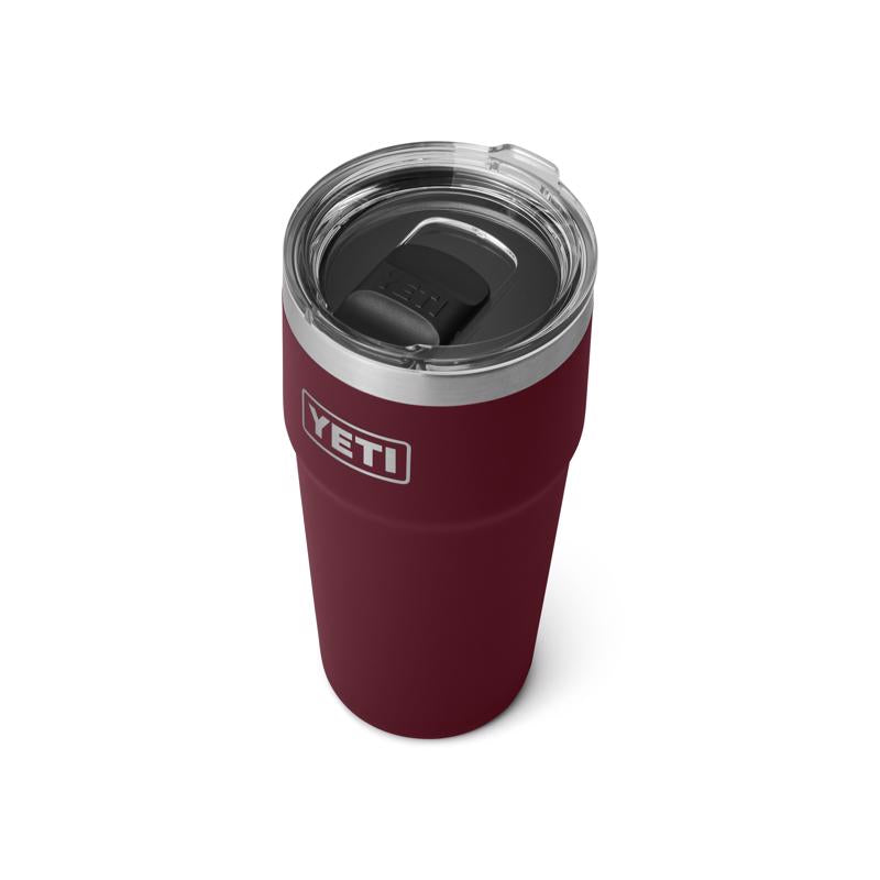 YETI Rambler 20 oz Wild Vine Red BPA Free Vacuum Insulated Tumbler