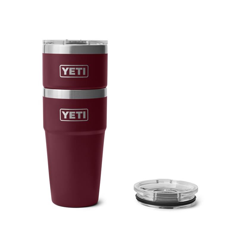 YETI Rambler 20 oz Wild Vine Red BPA Free Vacuum Insulated Tumbler