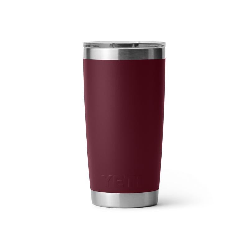 YETI Rambler 20 oz Wild Vine Red BPA Free Vacuum Insulated Tumbler