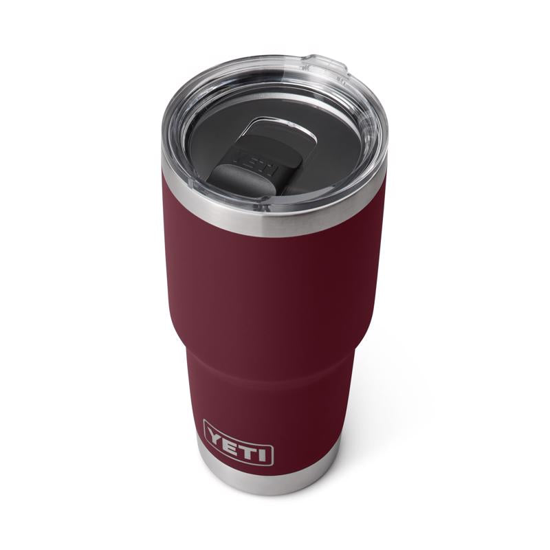 YETI Rambler 30 oz Wild Vine Red BPA Free Vacuum Insulated Tumbler