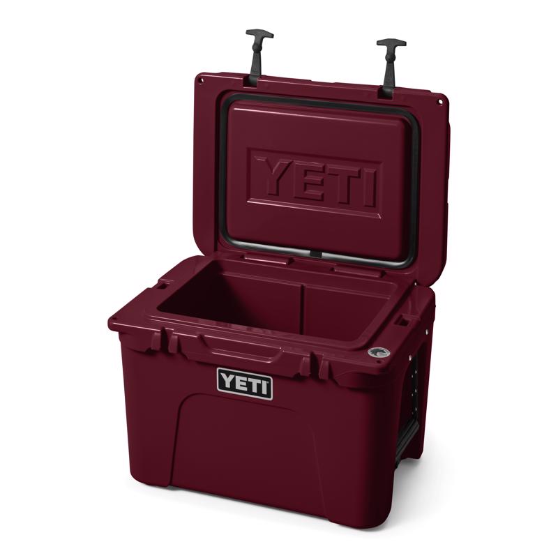 YETI Tundra 35 Wild Vine Red 39 can Hard Cooler