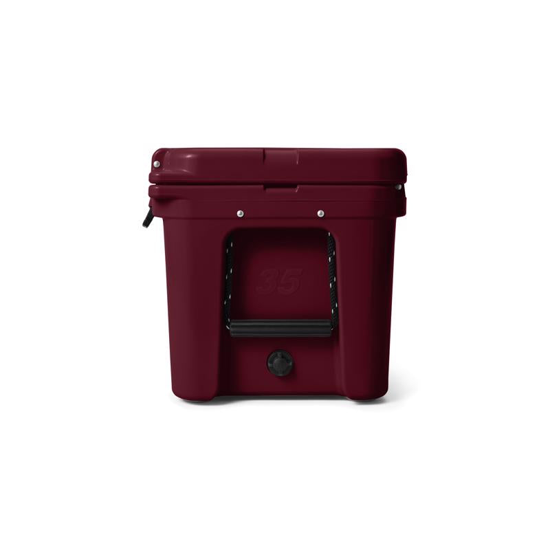 YETI Tundra 35 Wild Vine Red 39 can Hard Cooler