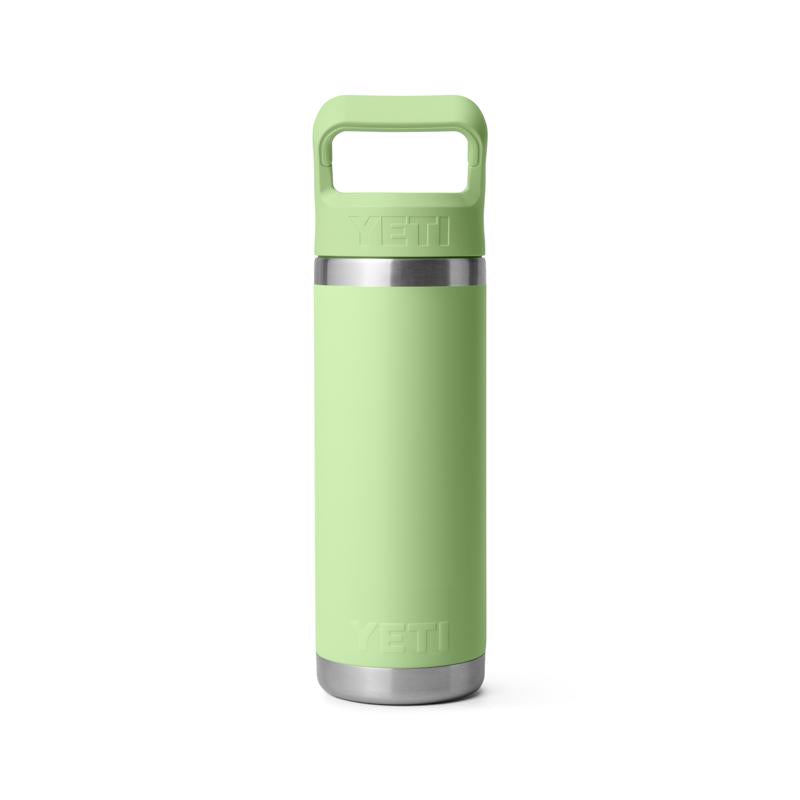 YETI 18 oz Key Lime BPA Free Bottle with Straw Cap