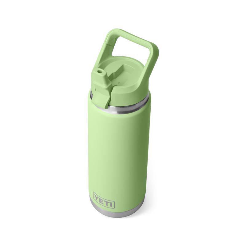 YETI Rambler 26 oz Key Lime BPA Free Bottle with Straw Cap