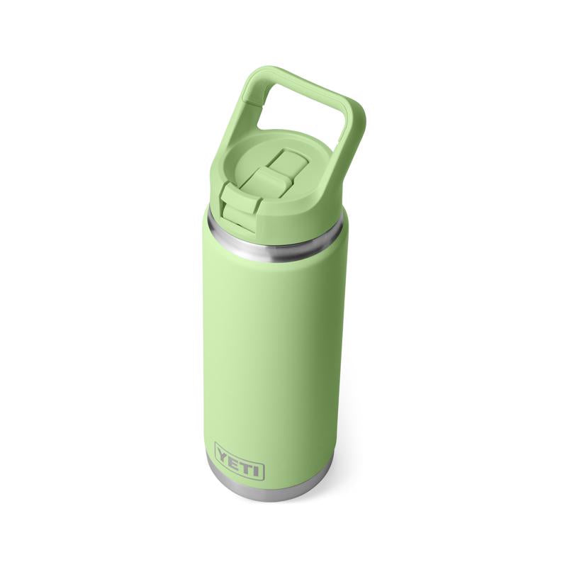 YETI Rambler 26 oz Key Lime BPA Free Bottle with Straw Cap