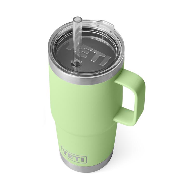 YETI Rambler 25 oz Key Lime BPA Free Straw Mug