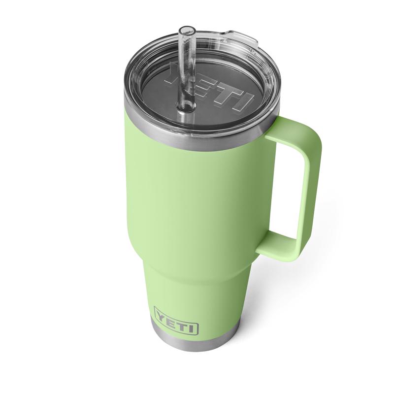 YETI Rambler 42 oz Key Lime BPA Free Straw Mug