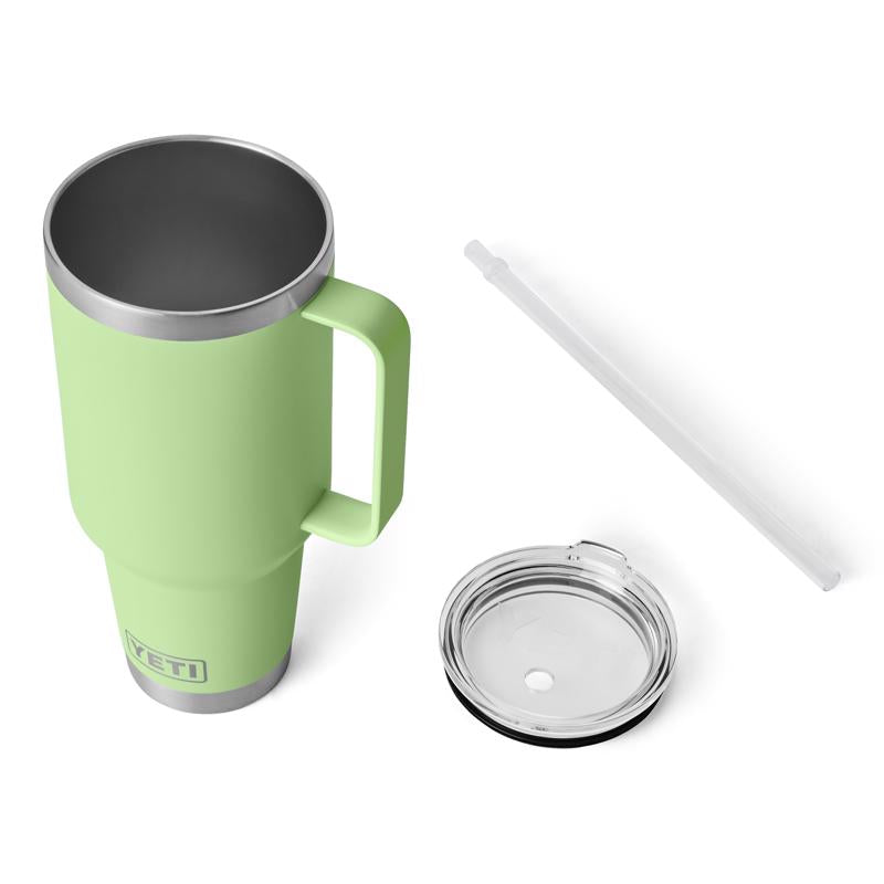 YETI Rambler 42 oz Key Lime BPA Free Straw Mug