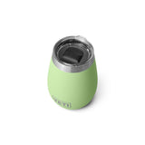 YETI Rambler 10 oz Key Lime BPA Free Wine Tumbler with Lid