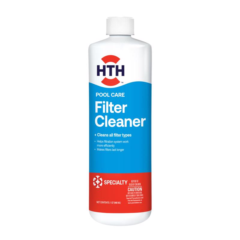 HTH Pool Care Liquid Filter Cleaner 1 qt 6 Pack