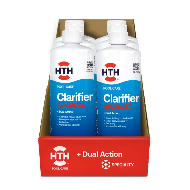 HTH Pool Care Liquid Clarifier 32 oz