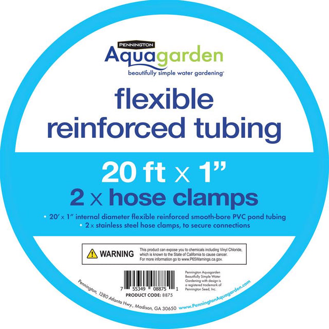 TUBING PLASTIC BLACK 20'