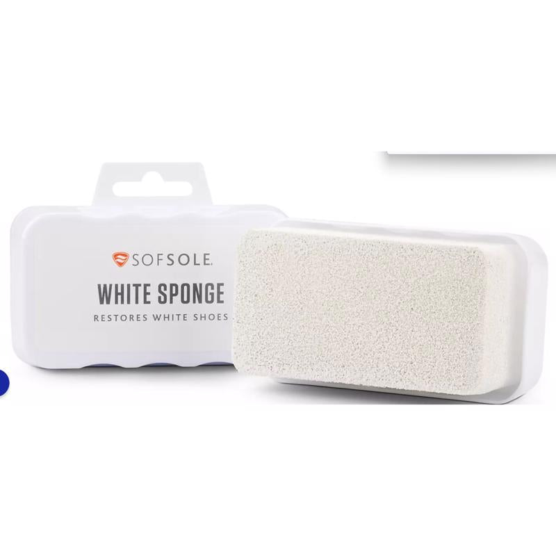 Sofsole White Shine Sponge Shoe Polish