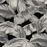 Jordan Manufacturing Black/White Floral Polyester Seat Pad 17 in. H X 2 in. W X 15.5 in. L