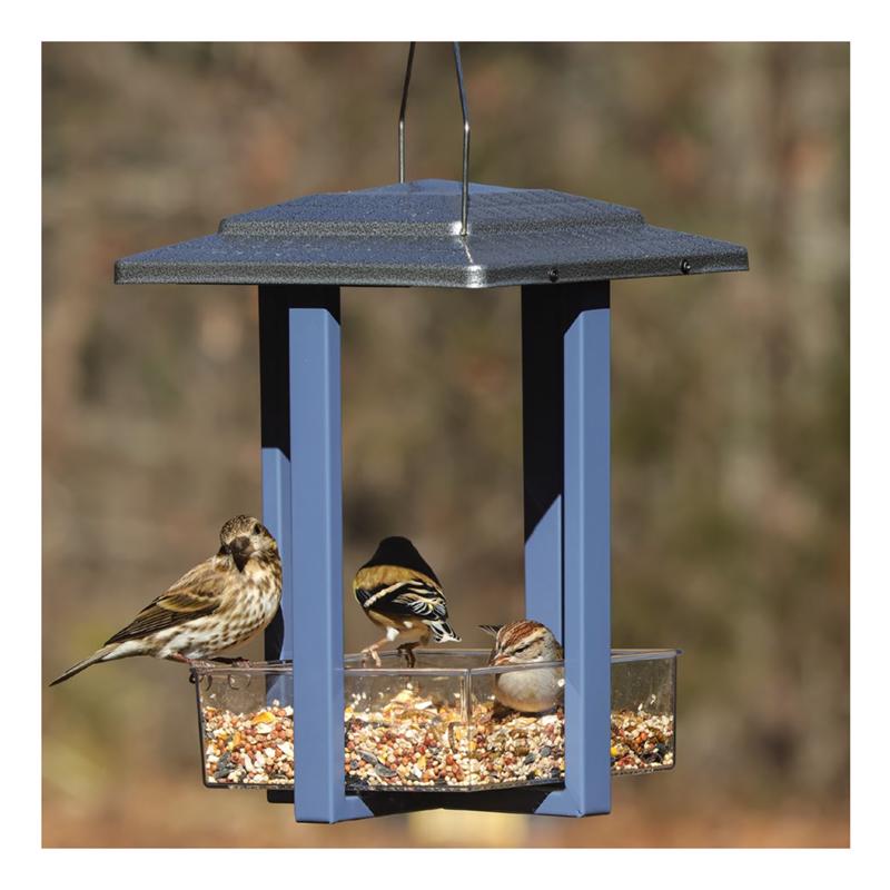 Nature's Way 4 cups Metal Fly-in Hanging Bird Feeder