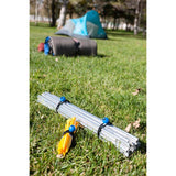 Keeper Black/Blue Bungee Ball Cord 12 in. L X 0.1565 in. 10 pk