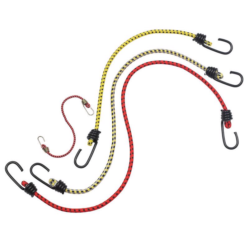 Keeper Assorted Bungee Cord Set asst in. L 12 pk