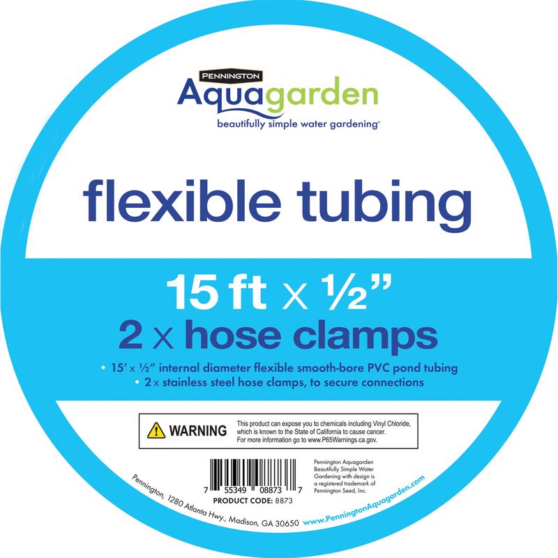 TUBING PLASTIC BLACK 15'