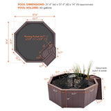 Pennington Aquagarden 50 gal Resin Pond Kit