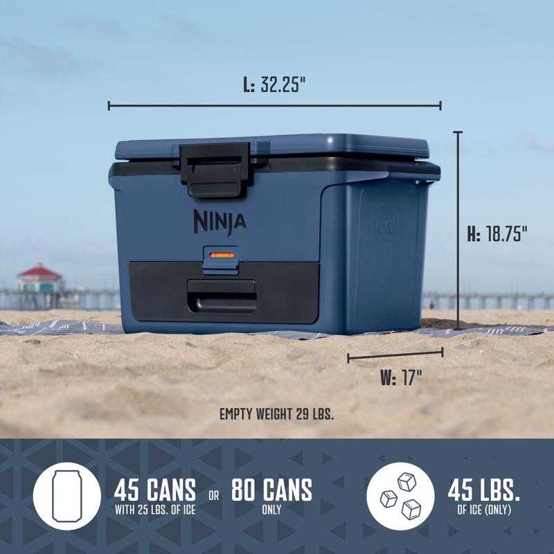 Ninja Blue 50 qt. cap. Hard Cooler