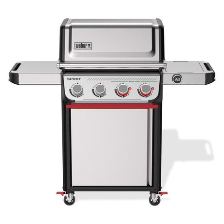 Weber Spirit SP-425 4 Burner Liquid Propane Digital Thermometer Grill Stainless Steel
