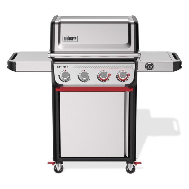 Weber Spirit SP-425 4 Burner Liquid Propane Digital Thermometer Grill Stainless Steel