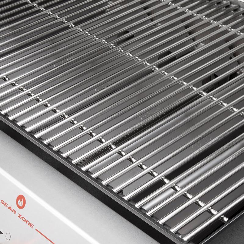 Weber Spirit SP-425 4 Burner Liquid Propane Digital Thermometer Grill Stainless Steel