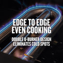 Traeger Flatrock 2 Burner Liquid Propane Outdoor Griddle Black