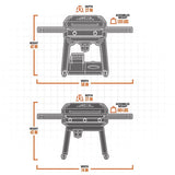 Traeger Flatrock 2 Burner Liquid Propane Outdoor Griddle Black