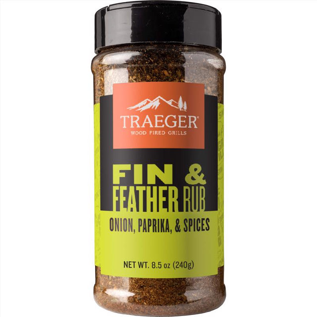 BBQ RUB FIN/FETHR 10.1OZ