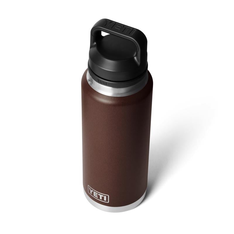 YETI Rambler 36 oz Wetlands Brown BPA Free Chug Cap Bottle with Chug Cap